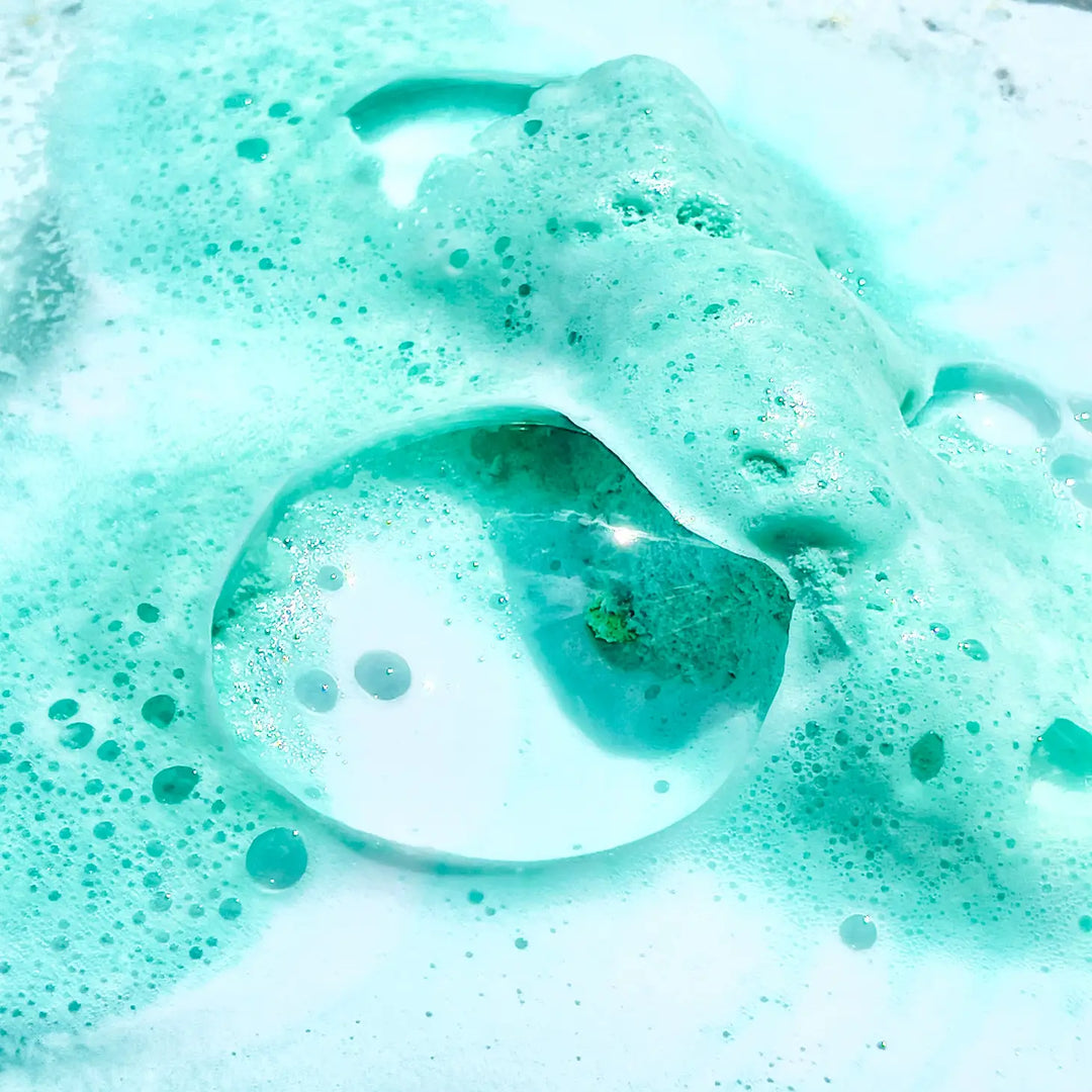 View of our luxury crystal bath bomb for you to include in your unique Melbourne online gift delivery!