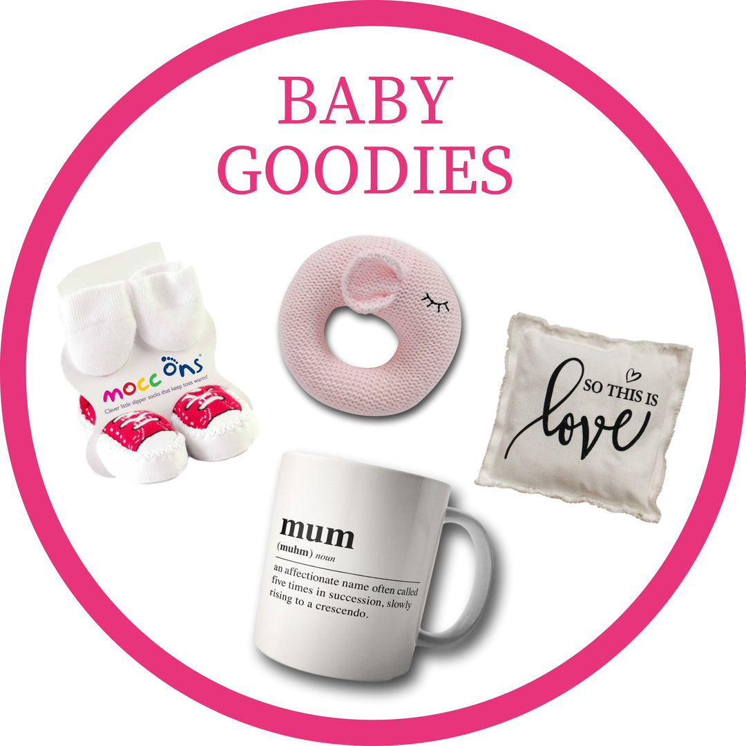 baby gift box delivery Melbourne and baby hamper delivery, Melbourne, items all delivered same day if ordered by 1pm. Choose your baby baskets, Melbourne, and make someone smile! Hampers Melbourne