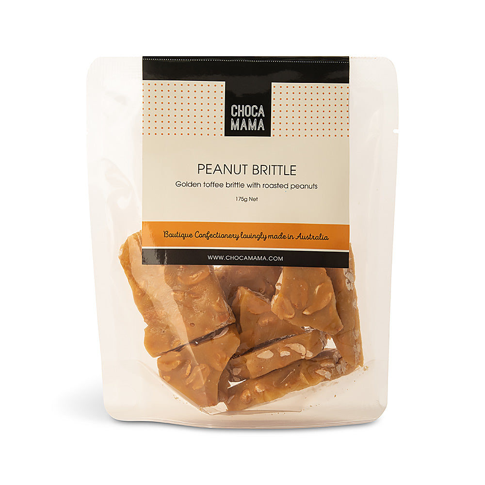 same day delivery gifts melbourne peanut brittle yumminess in a box of goodies.