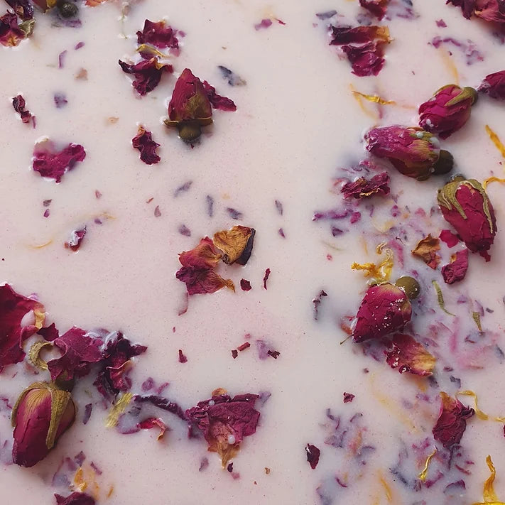 the inside of your rose bath milk for inclusion in Melbourne delivery of gift boxes