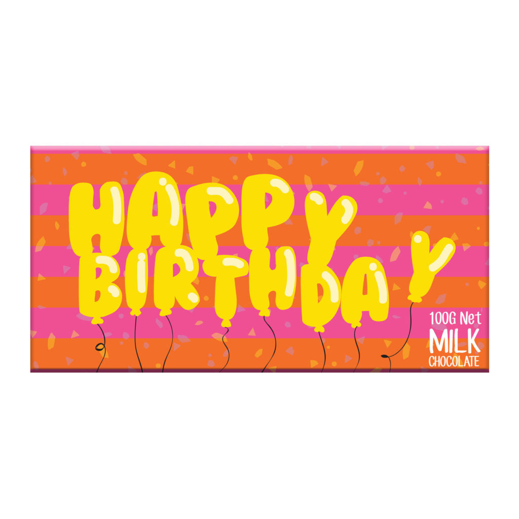 Milk Chocolate - Happy Birthday!