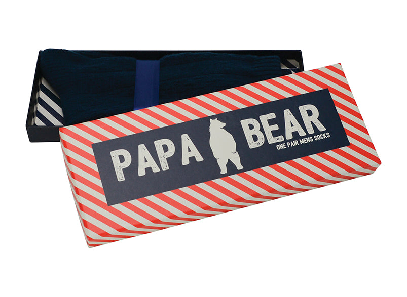 Socks - Papa Bear - Gift Boxed