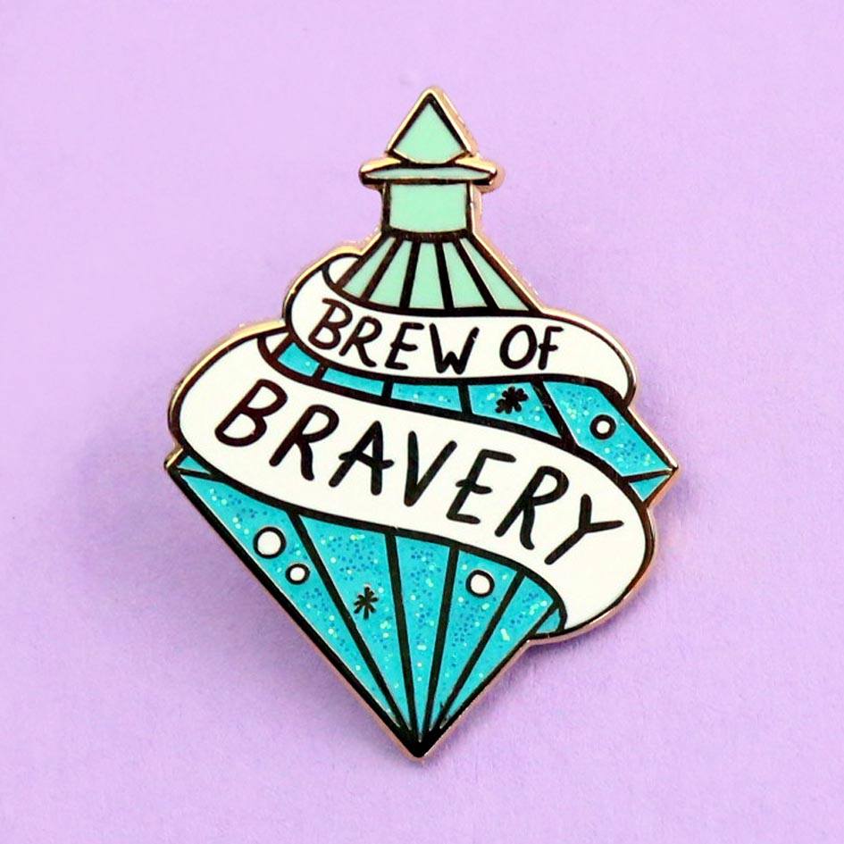 Enamel Pin - Brew of Bravery