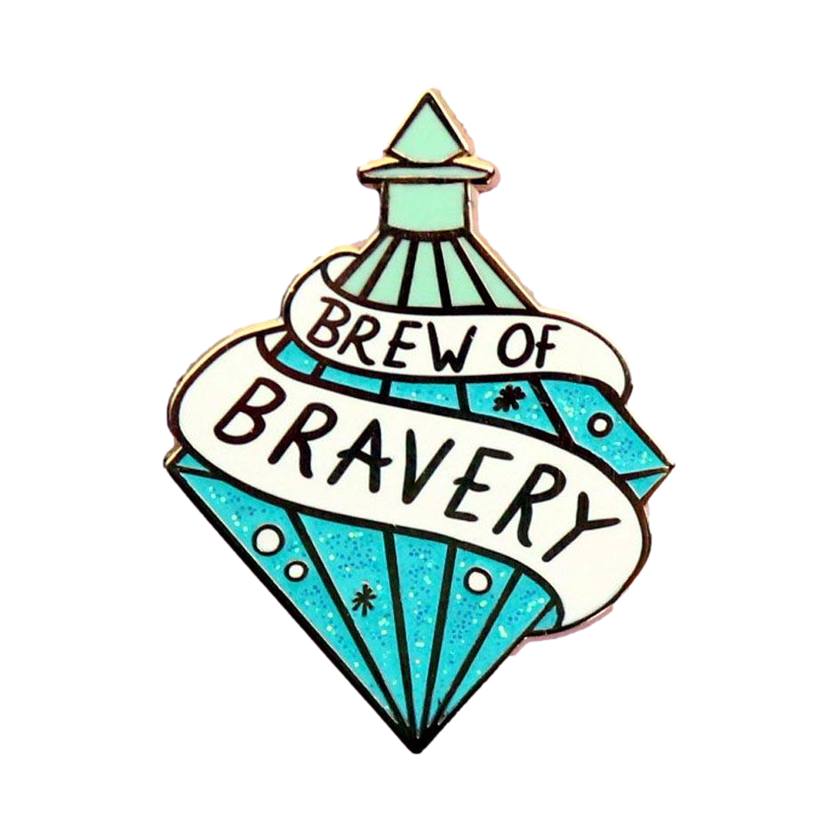 Enamel Pin - Brew of Bravery