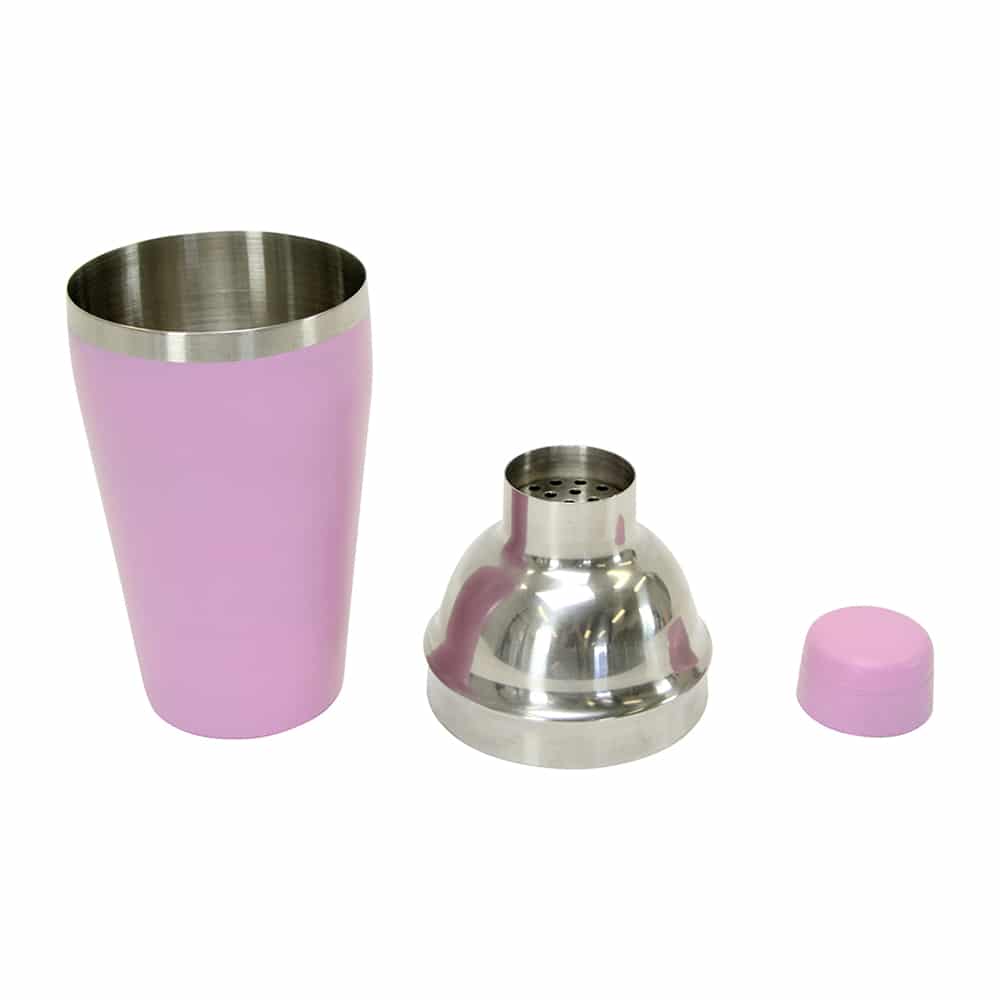 Cocktail Shaker - Stainless Steel Pink