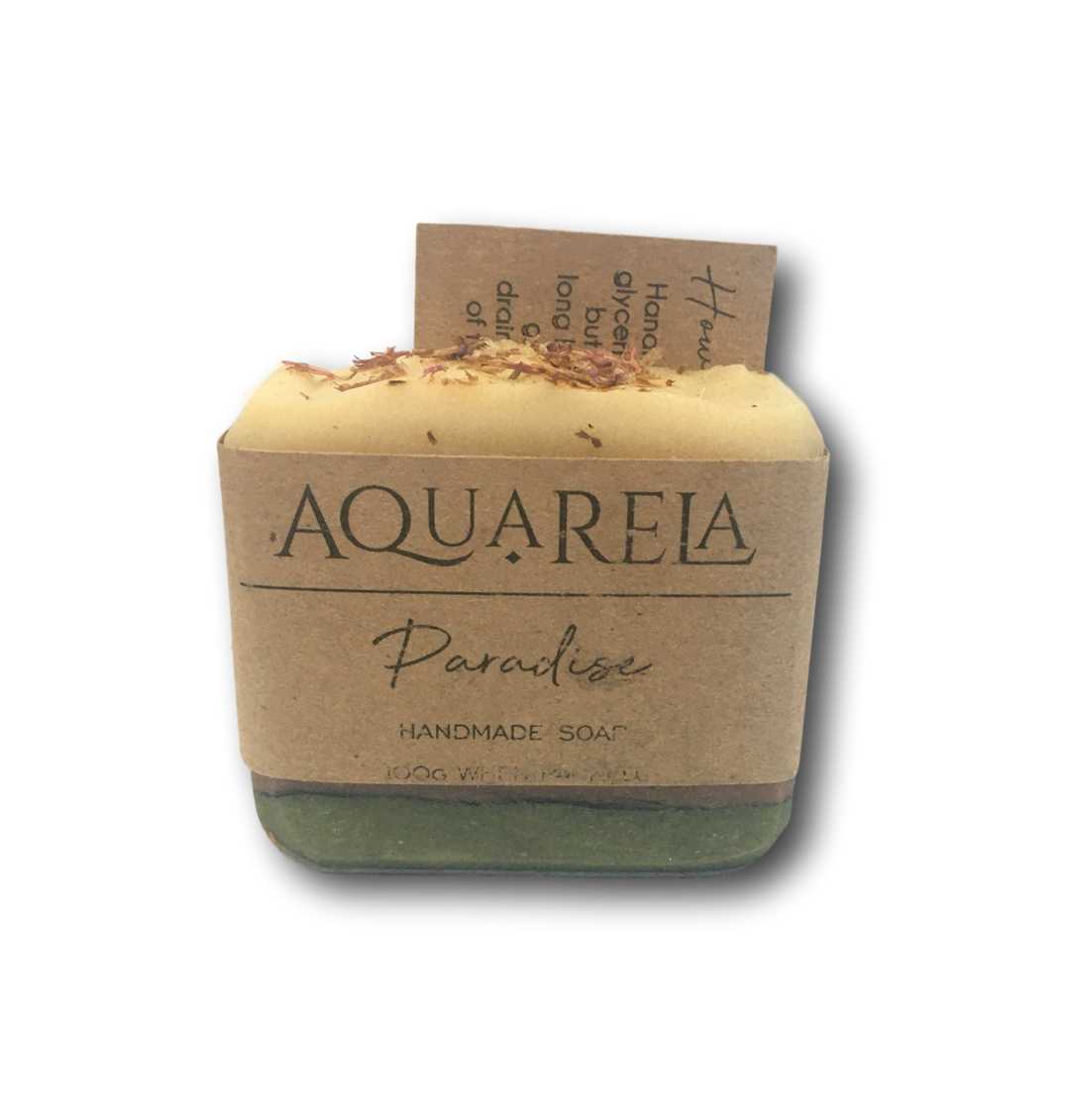 Handmade Natural Soap - Paradise by AquaRela