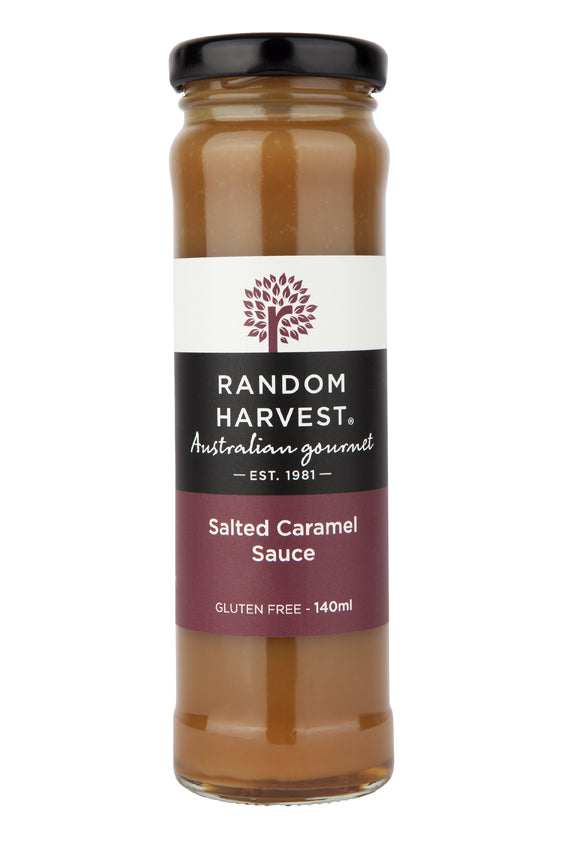 Salted Caramel Sauce 140ml - perfect for small or large gift boxes, Melbourne.