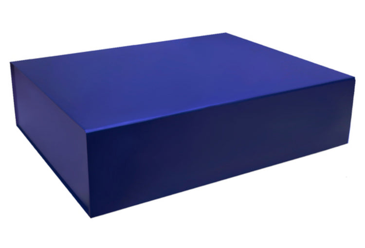 Closed Image of navy gift box for delivery in Melbourne