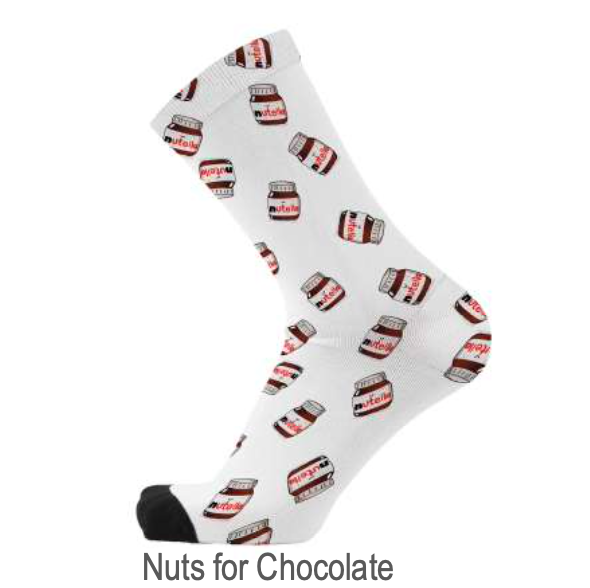 Nutella socks for birthday gift boxes n Melbourne
