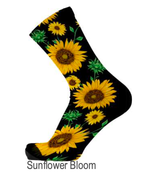 sunflower socks for gift box deliveries in Melbourne and interstate