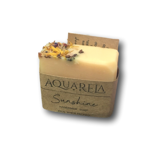 Handmade Natural Soap - Sunshine by AquaRela