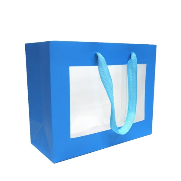 Blue Window Gift Bag - Must Choose This, Red Or Pink