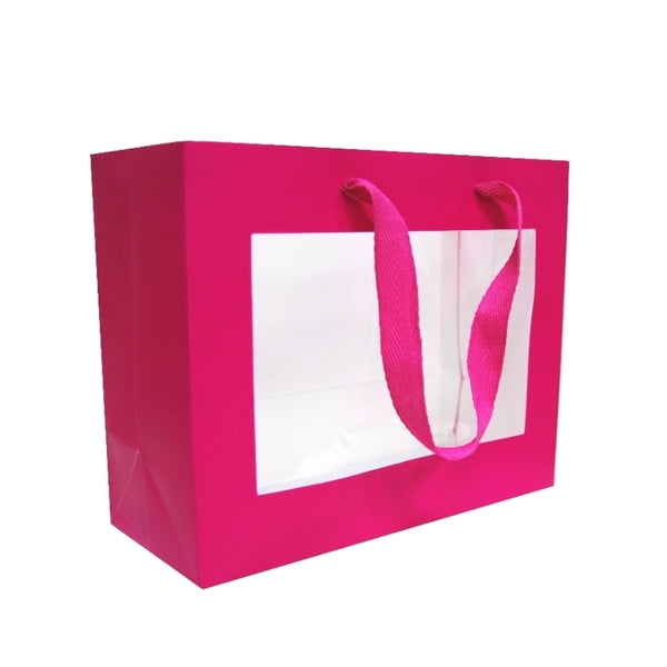 Pink Window Gift Bag - Must Choose This, Blue Or Red