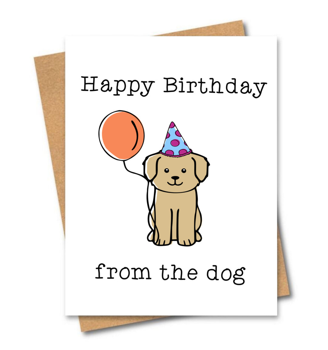 Card - From The Dog