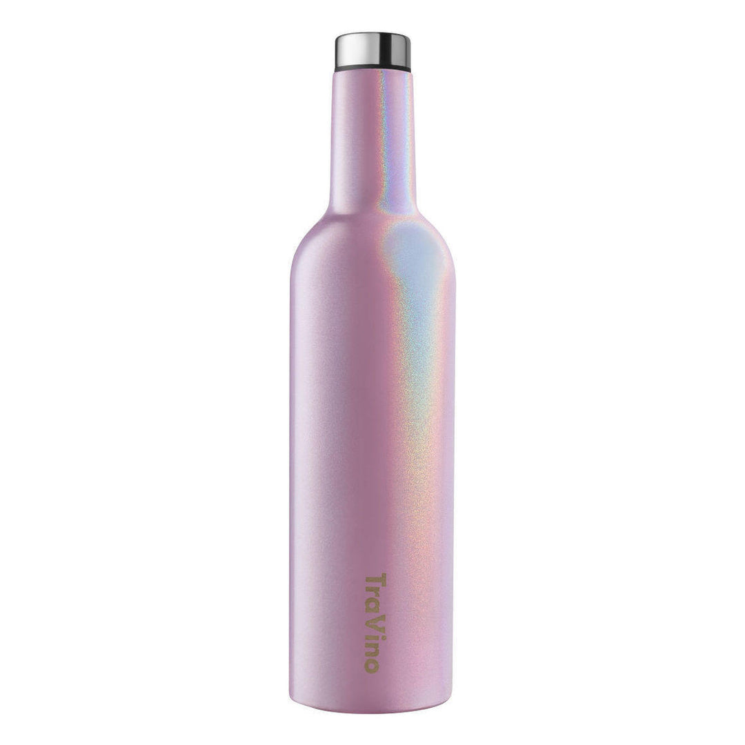 Wine Flask - Insulated - Blush Pink