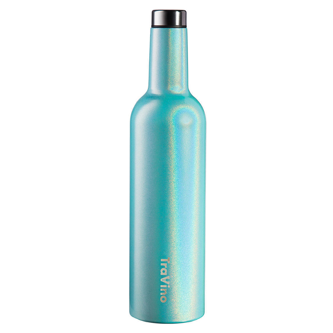 Wine Flask - Insulated - Aqua Mist