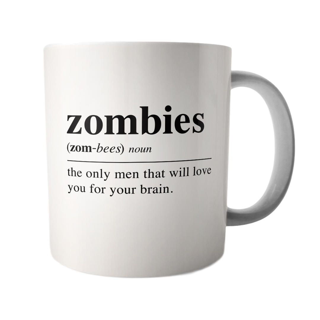 zombie mug for your customized gift boxes to send to all your friends!